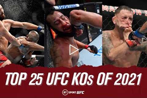 Top 25 UFC Knockouts of 2021