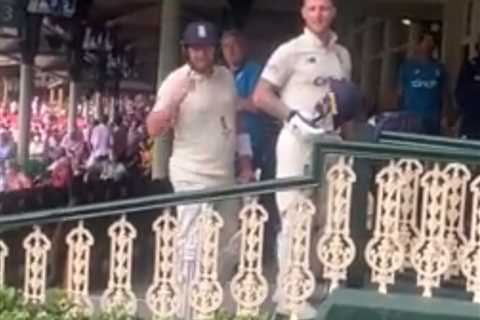 ‘Weak as p***’ – Watch England star Jonny Bairstow in angry bust-up with Australian member of crowd ..