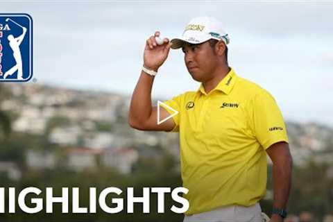 Hideki Matsuyama's CLUTCH playoff eagle to win Sony Open