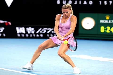 Tennis star and lingerie model Camila Giorgi crashes out of Australian Open after losing to..