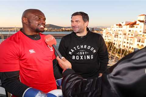 ‘He’s just chilled and training’ – Eddie Hearn explains Dillian Whyte’s silence since Tyson Fury..