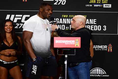 UFC legend Joe Rogan wants Francis Ngannou to fight boxing champ Tyson Fury and earn ‘giant chunk..