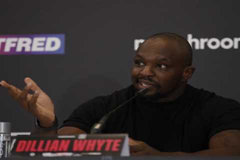 ‘Ball’s in their court’ – Frank Warren urges Dillian Whyte to stop ‘bleating and moaning’ and sign..