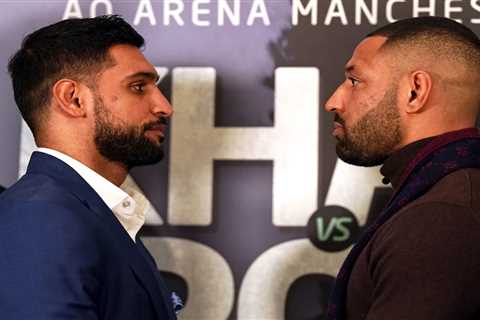 ‘Punch resistance is literally gone’ – Amir Khan slams rival Kell Brook saying he is ‘only fighting ..