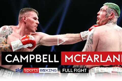 FULL FIGHT! Nick Campbell vs Jay McFarlane  Scottish Heavyweight Title Fight 🏆