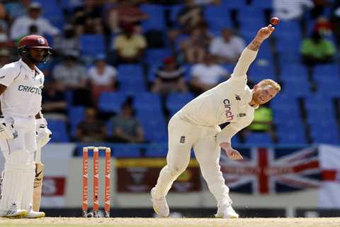 England bowlers toil against West Indies in Antigua heat but Mark Wood and Ben Stokes drag Joe..