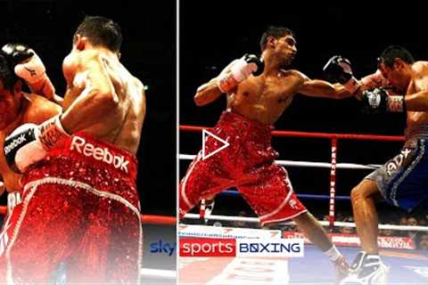 FIGHT REWIND! Amir Khan's SHOWCASE win over Meixcan legend Marco Antonio Barrera ⚡🎥