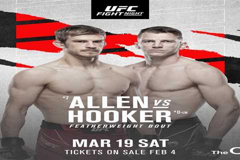 UFC London: Dan Hooker warns Arnold Allen he’ll be under a ‘crazy amount of pressure’ fighting on..