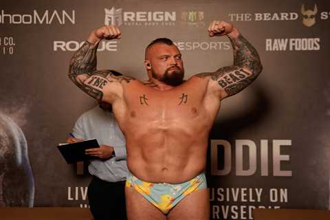 Eddie Hall vs Hafthor Bjornsson start time CONFIRMED – ring walk time for boxing fight TONIGHT