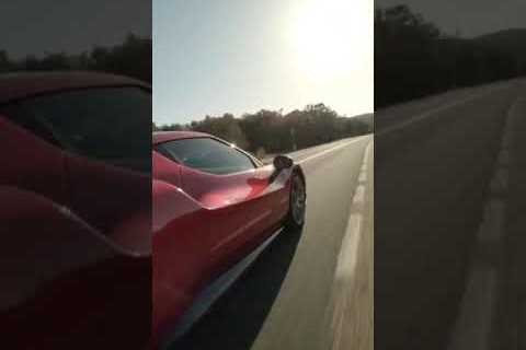  Follow the #Ferrari296GTB as it cruises through the picturesque landscapes of Andalusia. #Ferrari 