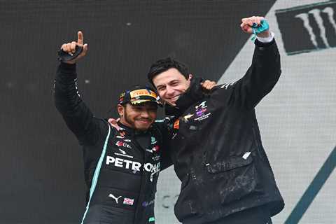 Toto Wolff says the price of fuel will drop before Lewis Hamilton wins another F1 title in worrying ..