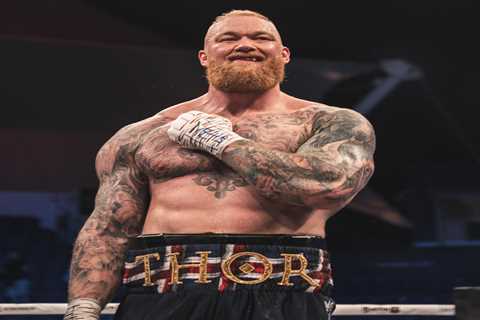 Hafthor Bjornsson wants to make boxing return in summer and ready to fight Eddie Hall’s 6ft 8in..