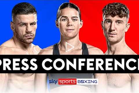 LIVE PRESS CONFERENCE!  Marshall vs Hermans & Marku vs Jenkins  Newcastle Fight Night