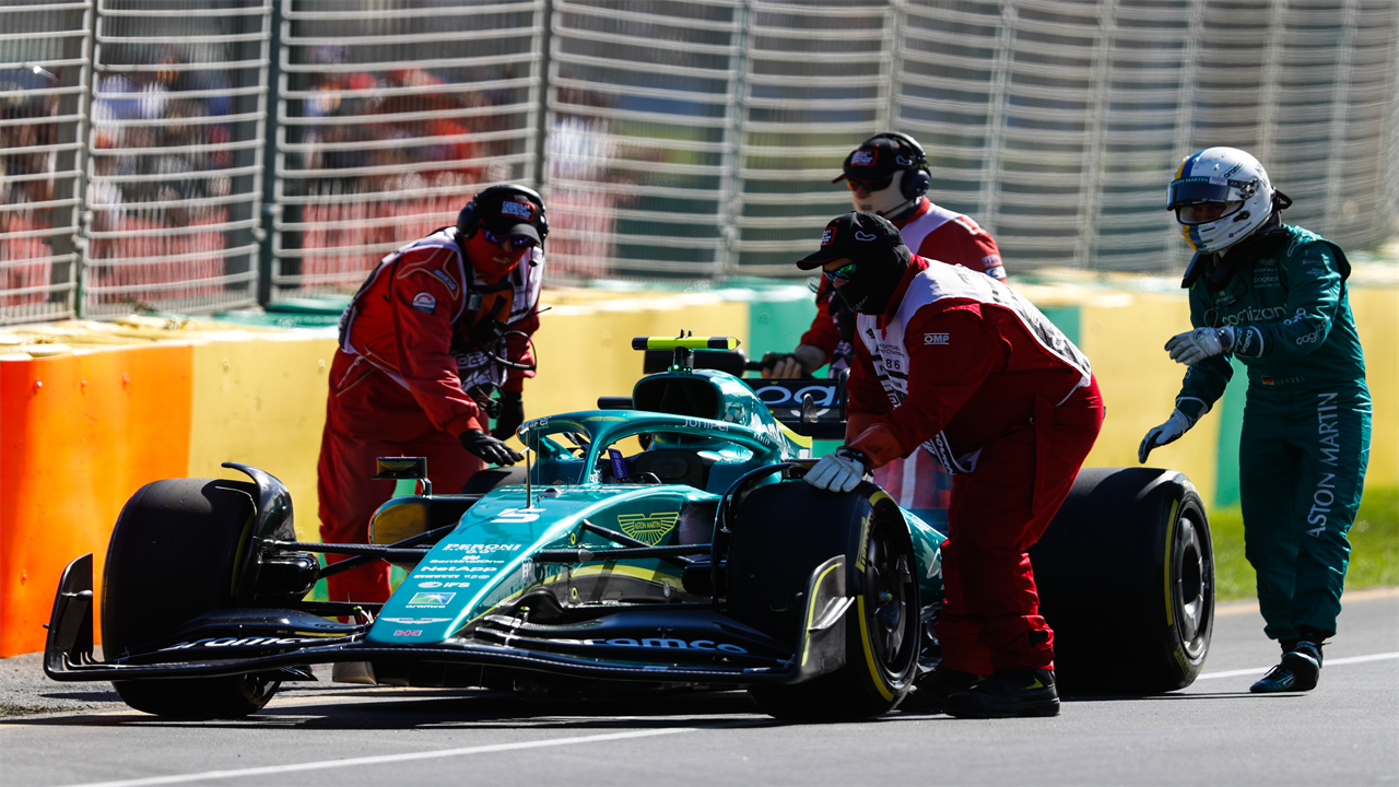 Sebastian Vettel slapped with fine for jokingly hijacking F1 official’s moped and doing lap of Australian GP
