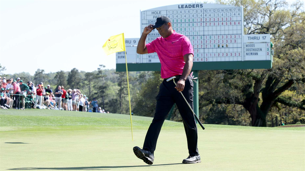 These words turned Tiger Woods' 'terrible' warmup into a great round