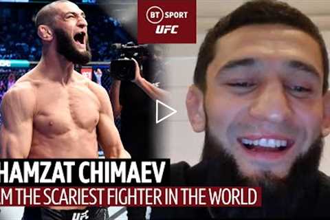 The Scariest fighter in the world Khamzat Chimaev on UFC273, UFC gold and Darren Till relationship