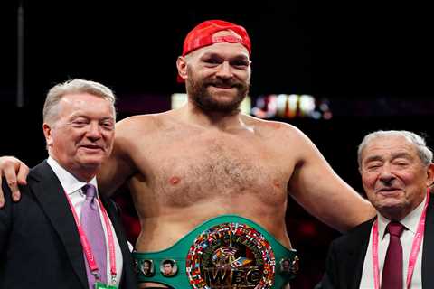 Tyson Fury ‘didn’t fancy’ fighting Anthony Joshua, says Barry Hearn who claims egos got in way of..