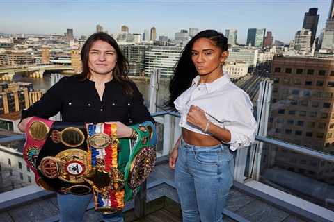 Katie Taylor on the cusp of boxing immortality as she gears up for battle with Amanda Serrano in..