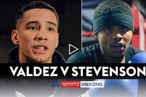 Training camps REVEALED! ⚠️  Oscar Valdez vs Shakur Stevenson  Blood, Sweat And Tears  Episode 1