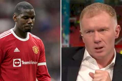 Paul Scholes slates handling of “big disappointment” Paul Pogba as Man Utd exit nears