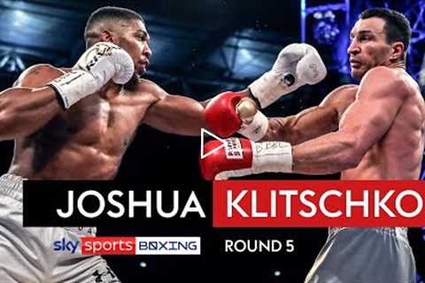 The best round of Anthony Joshua vs Wladimir Klitschko 👏 Five Years Ago Today