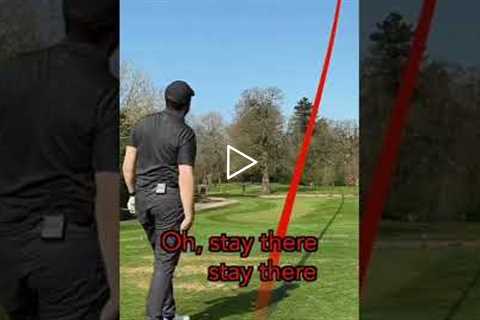 AMAZING golf shot caught on camera!