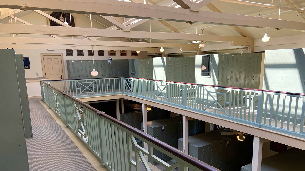 Tour the Merion Golf Club men's locker room, one of the coolest spots in golf