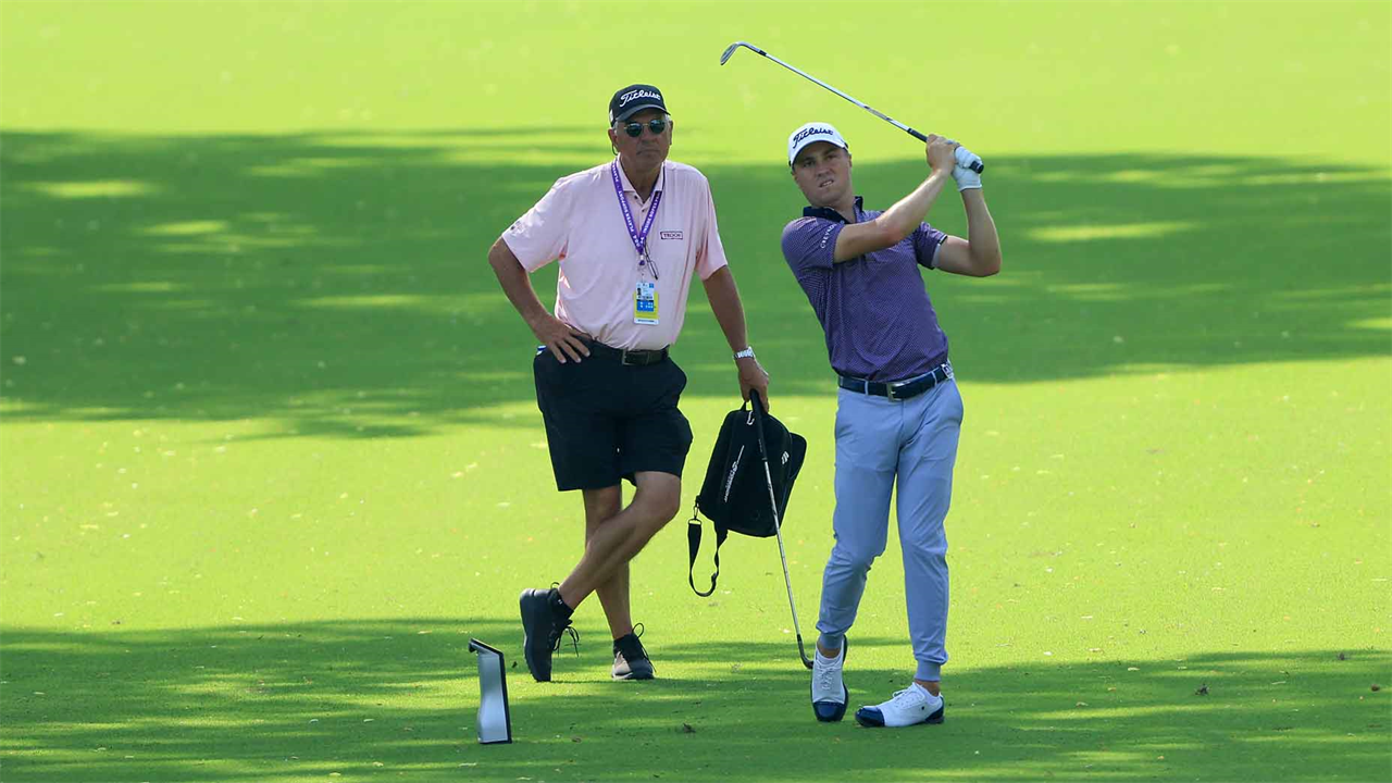 'I want to hear it': What Justin Thomas needs from his swing-coach father