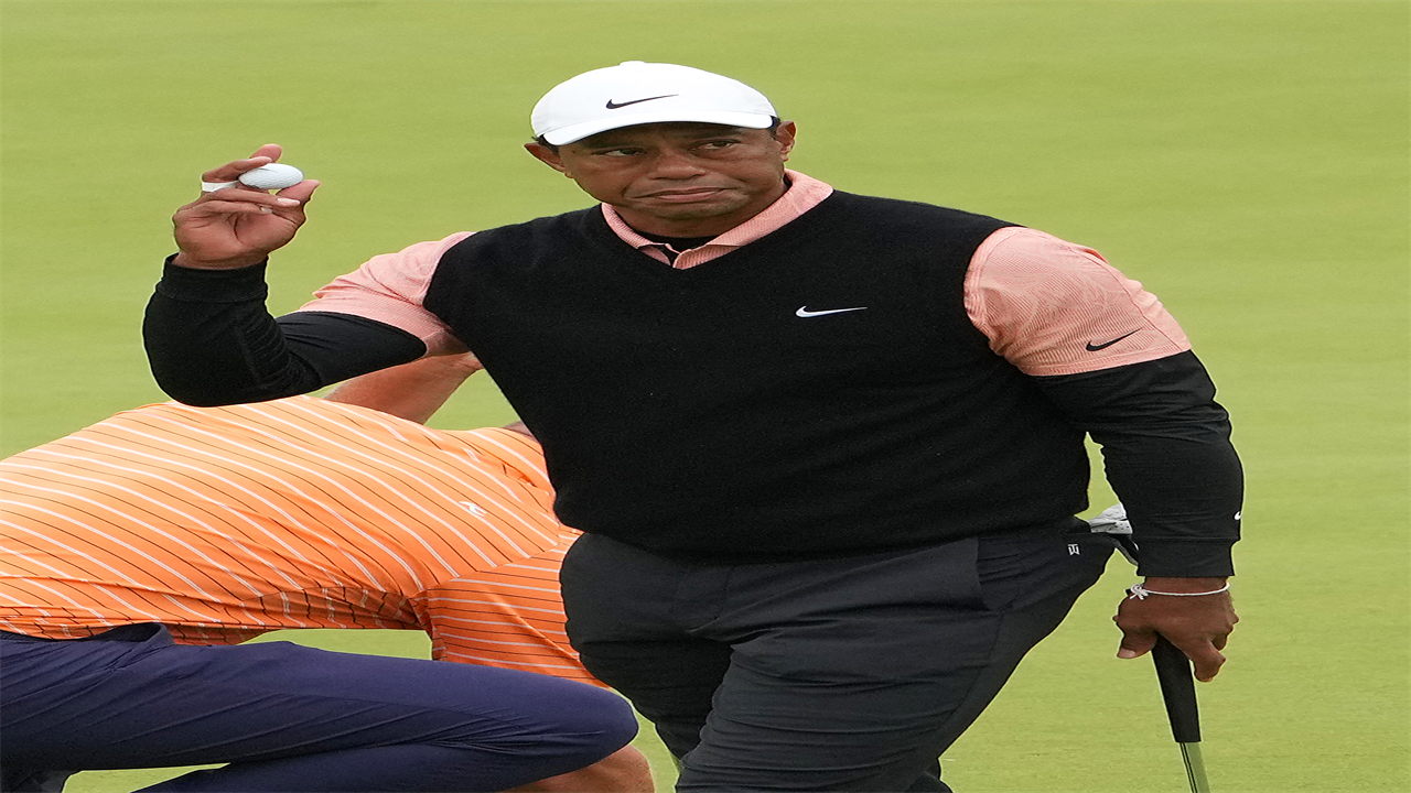 ‘Well, I’m sore’ – Tiger Woods pulls out of PGA Championship after record five bogeys in a row in disastrous third round