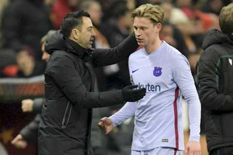 Man Utd target Frenkie de Jong lifts lid on Xavi talks as Erik ten Hag plots transfer move