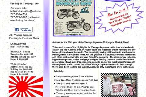 Swap Meet Info and 3 Bikes for Sale