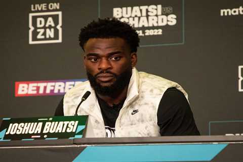 Joshua Buatsi ready to go to war with Craig Richards – despite friendship with opponent’s ‘really..