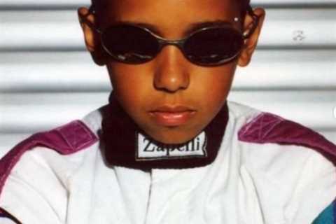 Lewis Hamilton looks like future champion in brilliant throwback picture of F1 legend as a kid