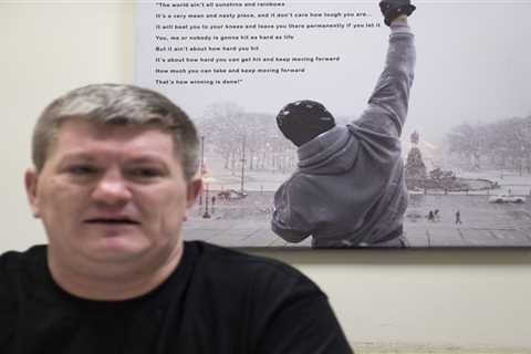 Watch Hatton work out on pads as boxing legend shows off incredible body transformation