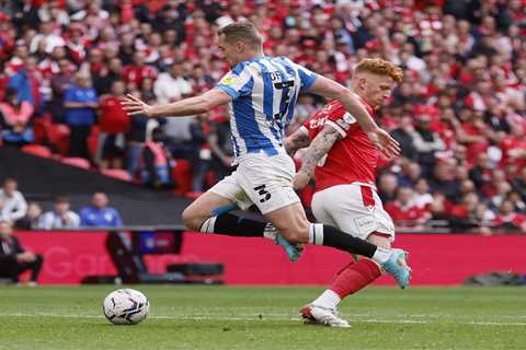 VAR controversy mars Championship play-off final as Huddersfield are denied two penalties as..