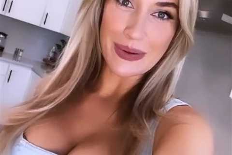 Paige Spiranac sends fans into frenzy with whipped cream video as golf star shows how to make..