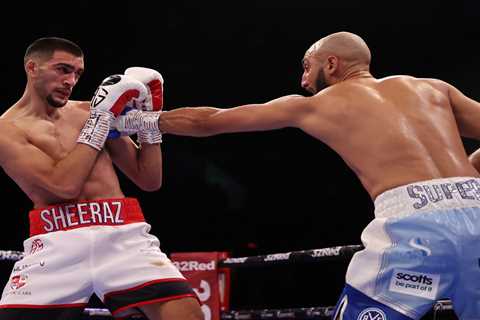 Meet Hamzah Sheeraz, the 6ft 3inch unbeaten British star who reminds me of Tommy Hearns and is..