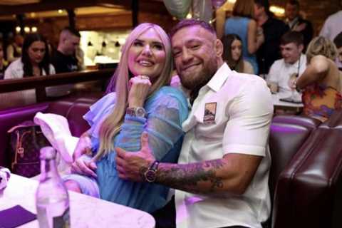 Conor McGregor treats sister Erin to £44,000 Rolex at surprise 41st birthday party at his Black..