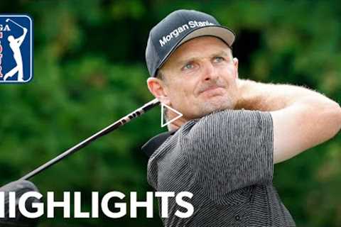 Justin Rose shoots 10-under 60 | Round 3 | RBC Canadian | 2022