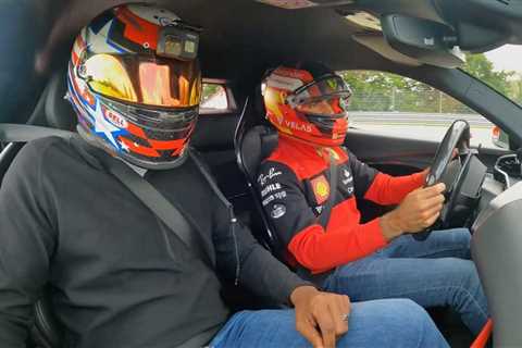  What You Learn Riding With F1 Driver Carlos Sainz in a Ferrari 296 GTB 