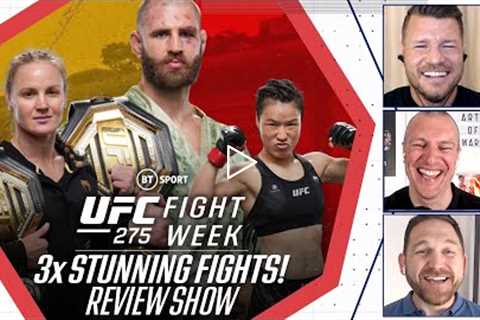 Fight Week: UFC 275 Review Show  Prochazka and Weili star in Singapore! Usman v Edwards announced!