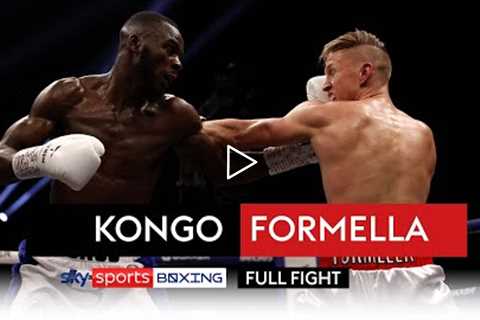 This is a learning curve for me  Chris Kongo v Sebastian Formella  FULL FIGHT! 🥊