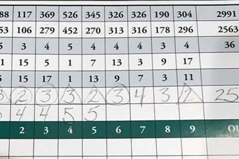 Michigan man shoots 17-under 55, featuring a front-nine 25