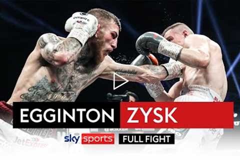 FULL FIGHT! Sam Eggington vs Przemyslaw Zysk  IBO Super Welterweight title fight