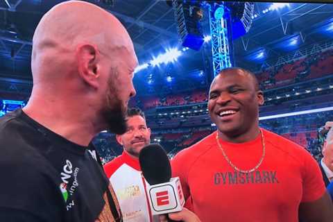 Tyson Fury calls out Francis Ngannou for Wembley fight in 2022 after UFC champ vows to return to..