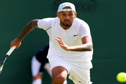 Nick Kyrgios reveals he SPAT towards Wimbledon fan who ‘disrespected’ him during stormy win over..