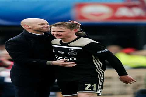 Man Utd boss Erik ten Hag hopes Frenkie de Jong transfer this week will convince Christian Eriksen..