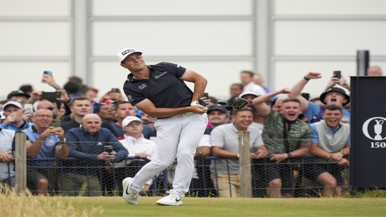 What time is Rory McIlroy teeing off at The Open Championship final round and when are his rivals playing?