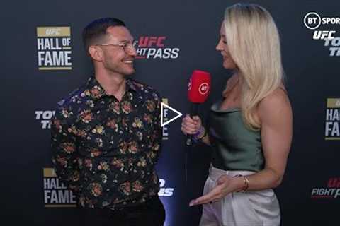This sport makes you better! Emotional Cub Swanson reflects on HOF Induction  UFC Red Carpet