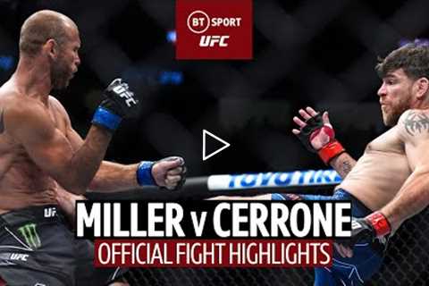Cowboy retires after scrap with fellow legend!  Jim Miller v Donald Cerrone  UFC 276 Highlights